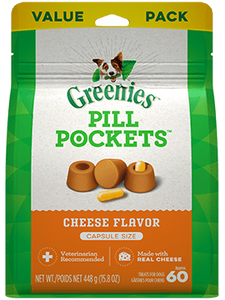 Pill Pockets Dog Cheese Capsule 15.8oz