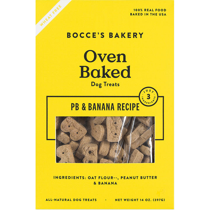 Bocce's Bakery Oven Baked Treats "The Basics Menu"
