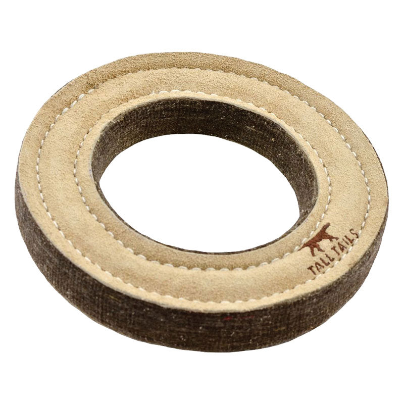 Tall Tails Leather Ring 7"