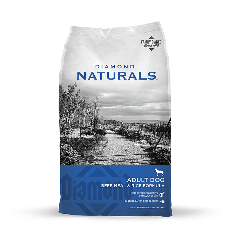 Diamond Naturals Beef & Rice 40#