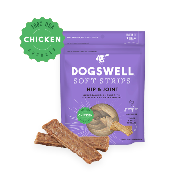 Dogswell Soft Strips Hip & Joint Chicken