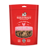 Stella's Fr Dried Chckn Heart Treat 3oz