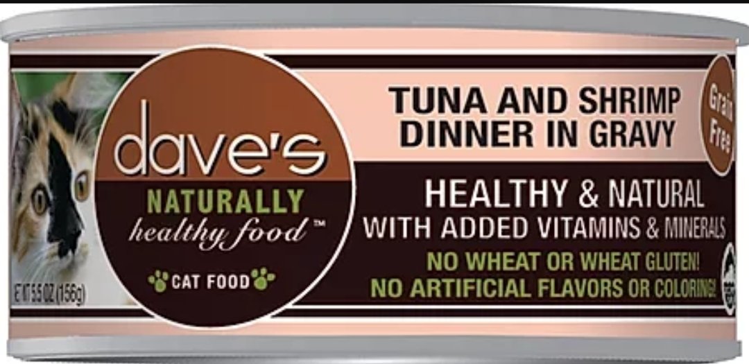 dave's Tuna & Shrimp D Gravy 5.5oz Cat