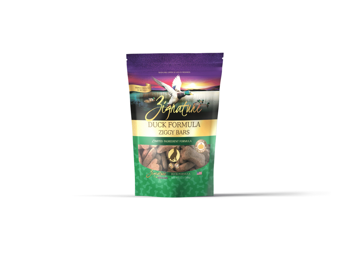 Zignature Ziggy Bars GF Duck 12oz