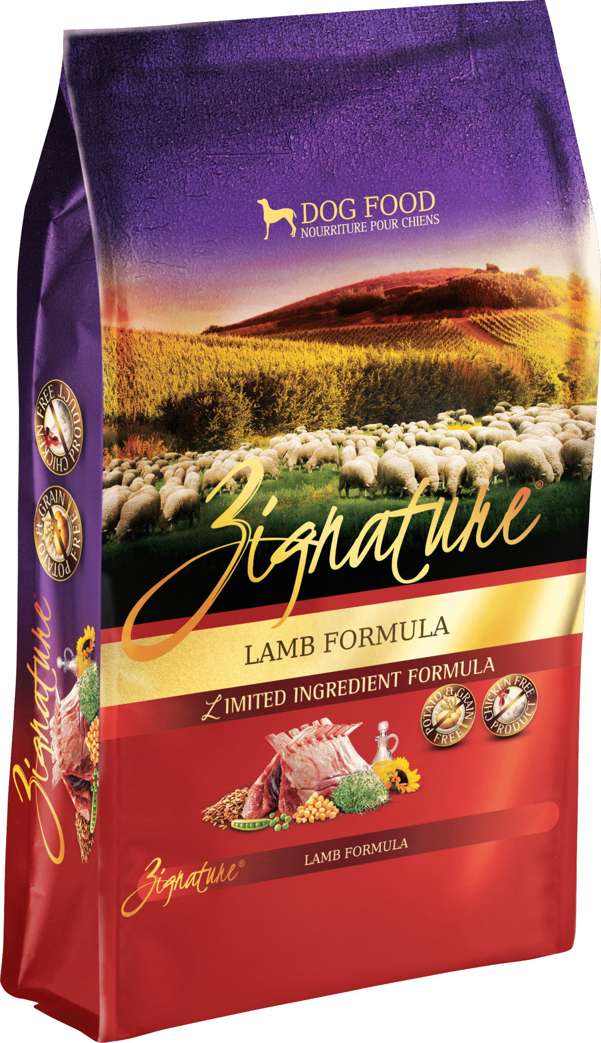 Zignature Lamb Formula 12.5# Dog