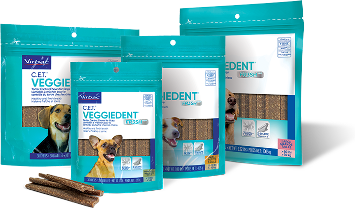 CET Veggiedent Fr3sh Large 30ct
