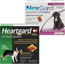 Load image into Gallery viewer, Heartgard Plus & Nexgard Chewable