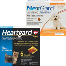 Load image into Gallery viewer, Heartgard Plus & Nexgard Chewable