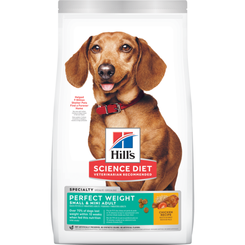 Sci Diet Dog Sm/Mini Adult Perfect Wt 4#