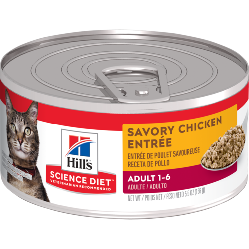 Sci Diet Cat Adult S Chicken Entree5.5oz