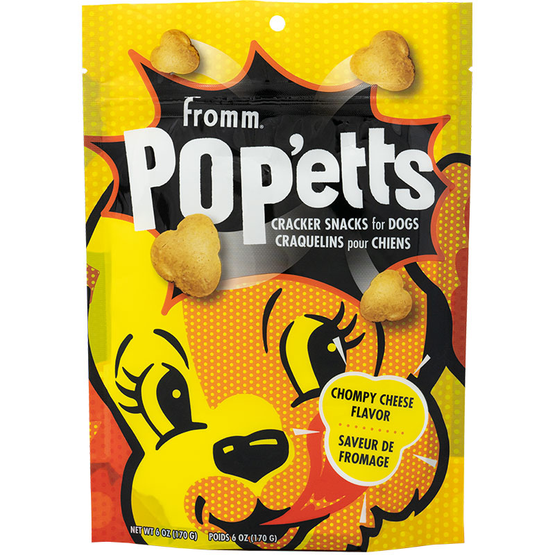 Fromm Pop'ettes Cracker Snacks for Dogs (formerly 4 star Low Fat Bits)