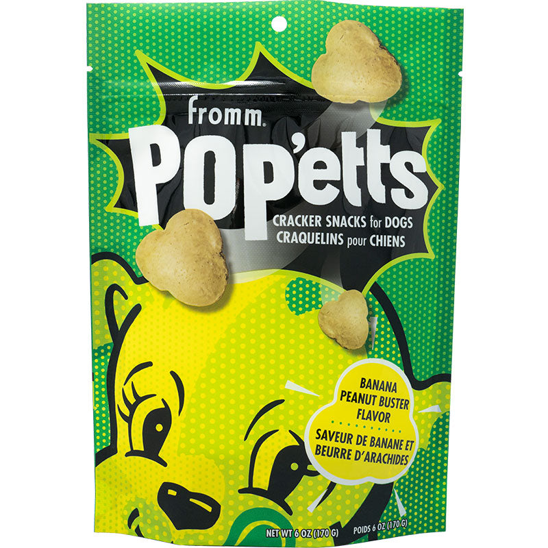 Fromm Pop'ettes Cracker Snacks for Dogs (formerly 4 star Low Fat Bits)