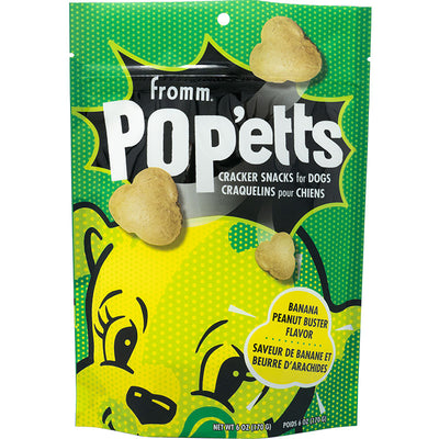 Fromm Pop'ettes Cracker Snacks for Dogs (formerly 4 star Low Fat Bits)