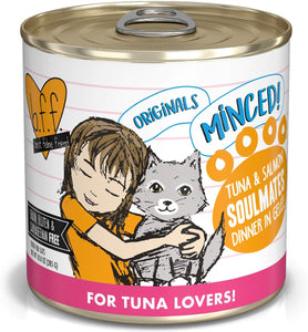 b.f.f. Tuna & Salmon Recipe Minced 10oz