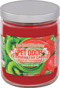 Odor Exterminator Candle Kiwi Twist Strawberry