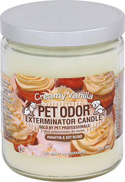 Pet Odor Exterminator Candle Creamy Vanilla
