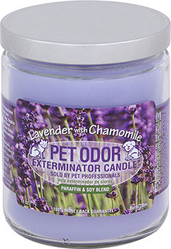 Odor Exterminator Candle Lavender with Chamomile