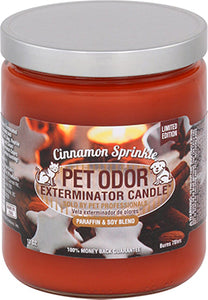 Odor Exterminator Candle Cinnamon Sprinkle