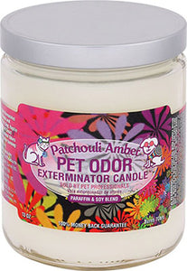 Odor Exterminator Candle Pactchouli Amber