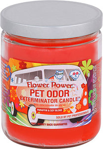 Odor Exterminator Candle Flower Power