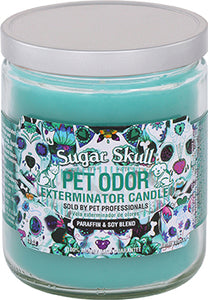 Odor Exterminator Candle Sugar Skull