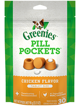 Pill Pockets Dog Chicken Tablet 30ct