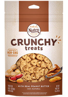 Nutro Crunchy Treat Peanut Butter 10oz