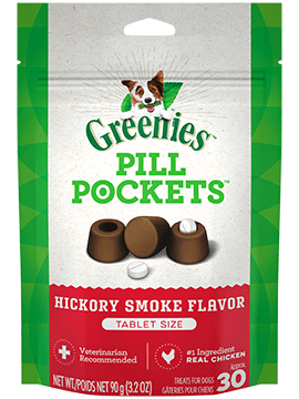 Pill Pockets Dog Hickory Tablet 30ct
