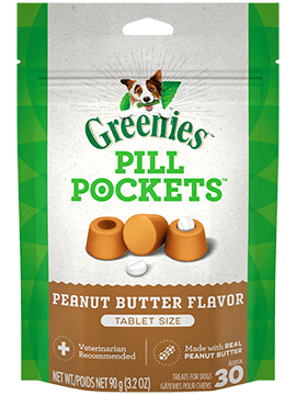 Pill Pockets Dog P Butter Tablet 30ct