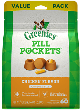 Pill Pockets Dog Chicken Capsule 15.8oz