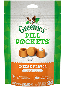 Pill Pockets Dog Cheese Tablet 30ct
