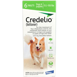 Credelio Chewable Dogs 25.1-50 lbs
