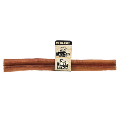 Bully Stick 7" Red Barn Odor Free