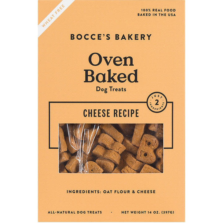 Bocce's Bakery Oven Baked Treats "The Basics Menu"