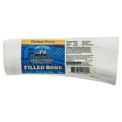 Filled Bone, Chicken 5-6" Red Barn