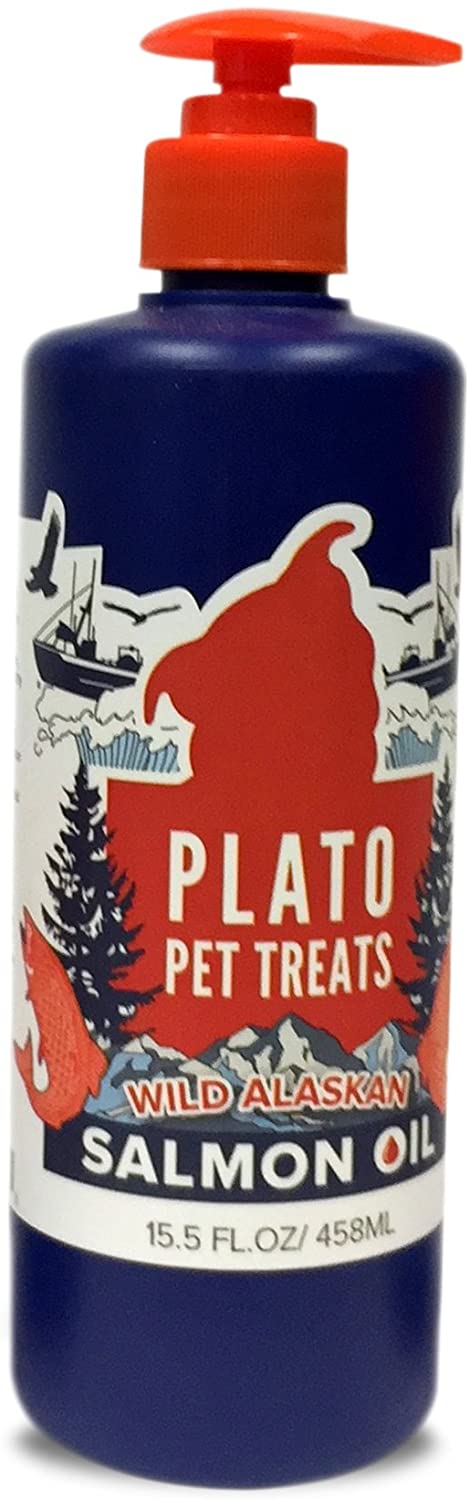 Plato Wild Alaskan Salmon Oil 15.5 oz