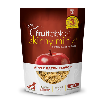 Fruitables Skinny Bacon/Apple Treats 5oz