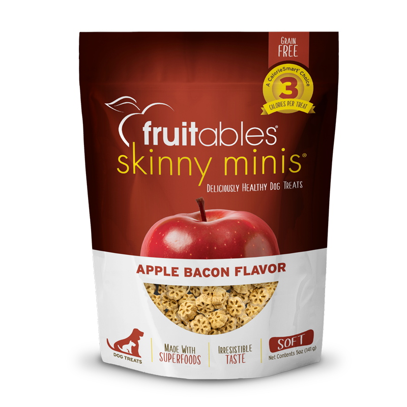 Fruitables Skinny Bacon/Apple Treats 5oz