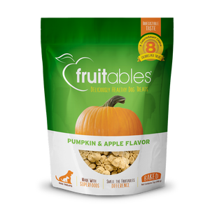 Fruitables Pumpkin/Apple Dog Treats 7oz