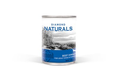 Diamond Nat. Beef D Ad Dog/Pup 13.2oz