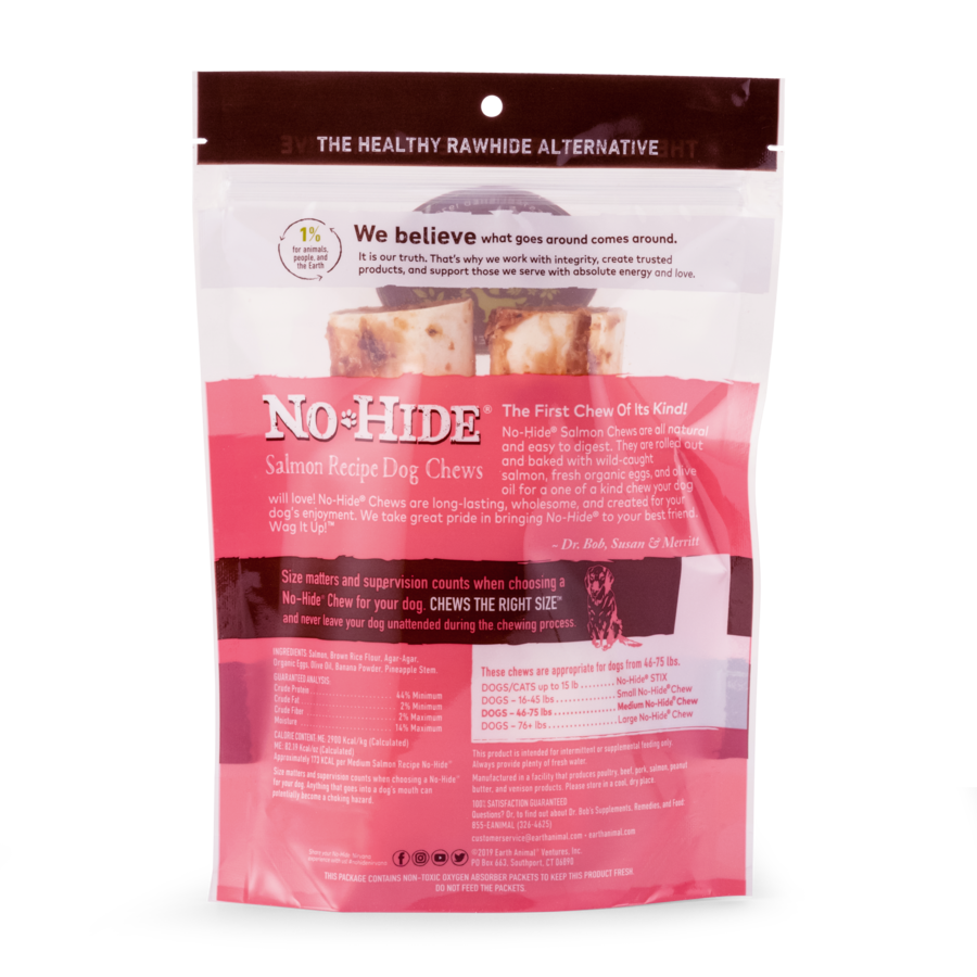 No-Hide Wholesome Dog Chew - The Healthy Alternative to Rawhide