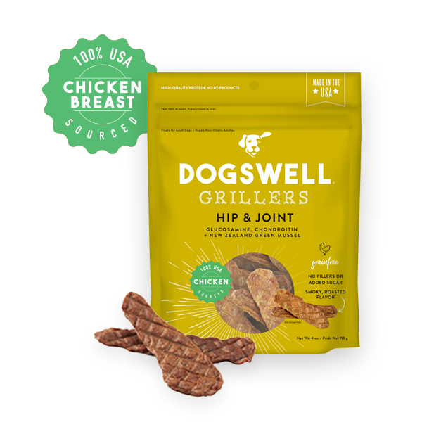 Dogswell Grillers Hip & Joint Chicken 12 oz