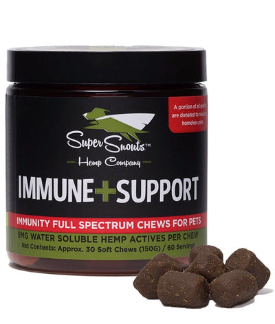 Immune+Support Chews 30ct Tub, Super Snouts