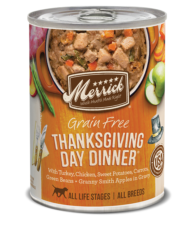 Thanksgiving  Day Dinner 13.2oz Dog Mrr