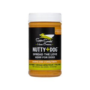 Nutty+Dog CBD Peanut Butter, Super Snouts