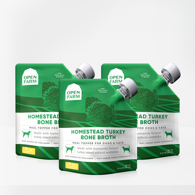 Open Farm Bone Broth Homestead Turkey