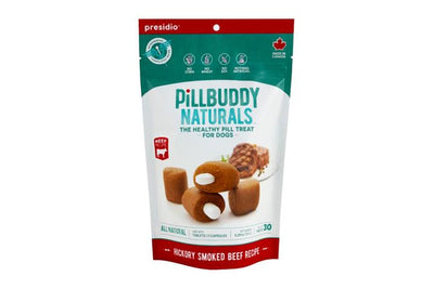 Pill Buddy Naturals Hickory Smk Beef 30c