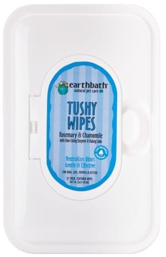earthbath Tushy Wipes 72 count