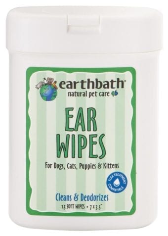 earthbath Ear Wipes 25ct
