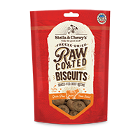 Stella's Raw Coated Beef Biscuits 9oz
